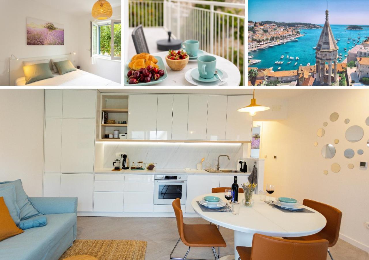 Jesliving Hvar - 2 Bedroom Elegant Apartment With Sea View In Historic Center Of Hvar Town Esterno foto